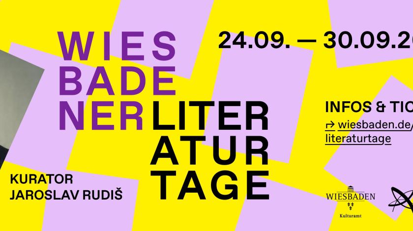 Plakat Wiesbadener Literaturtage 2026