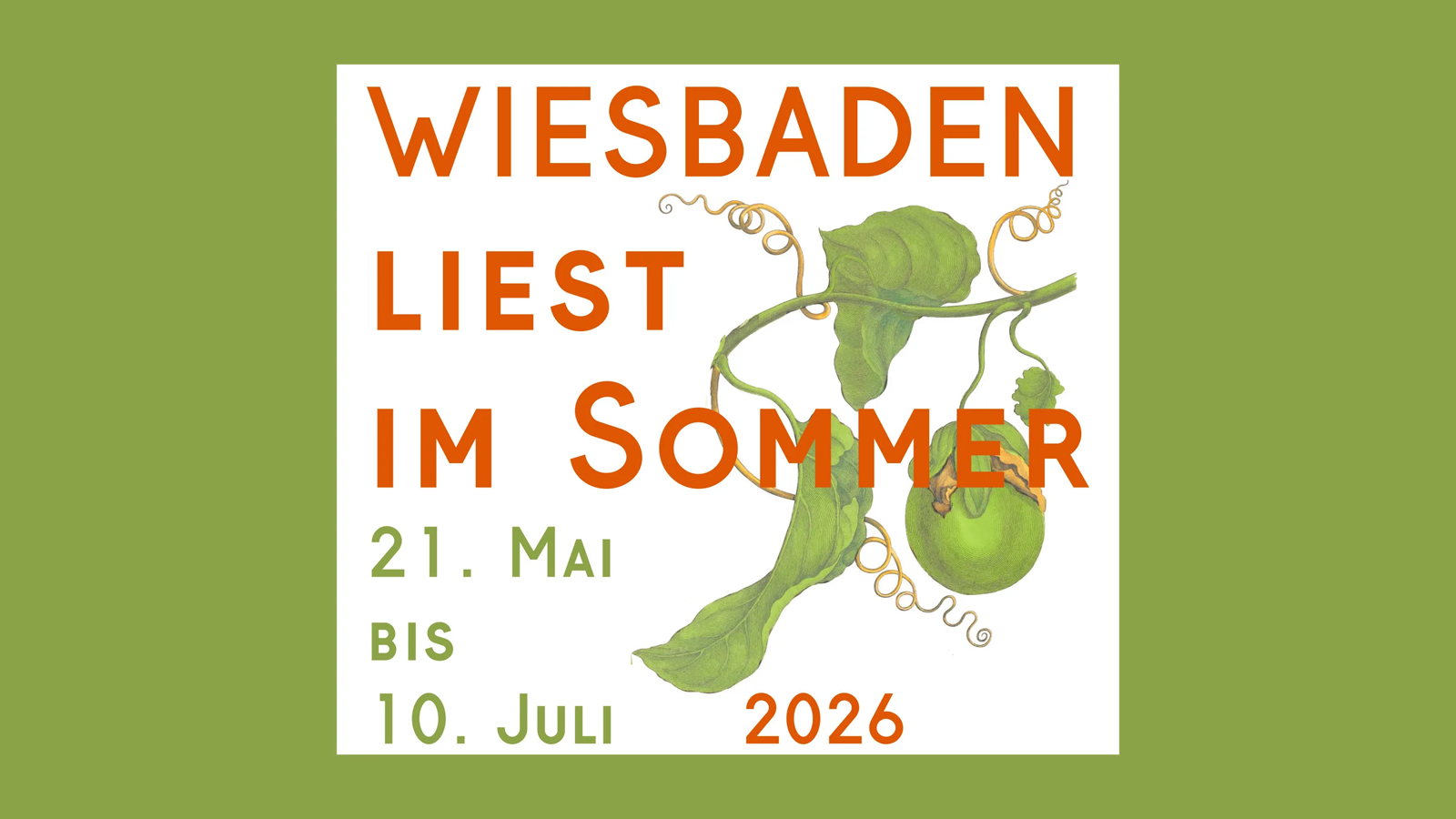 Wiesbaden liest im Sommer