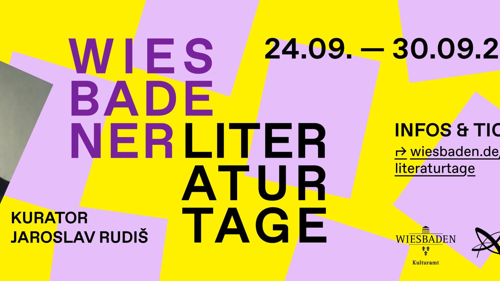 Plakat Wiesbadener Literaturtage 2026